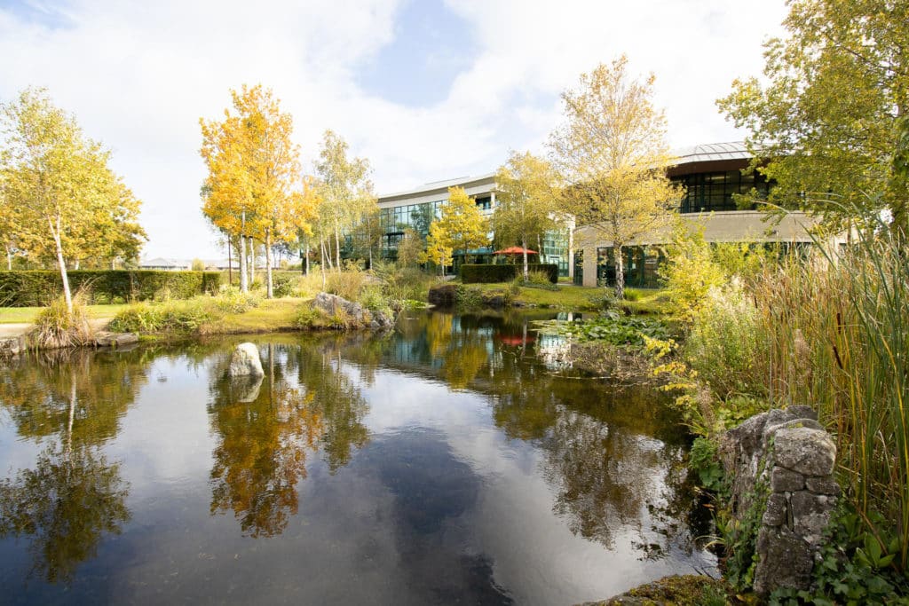Premier Business Centre Citywest Serviced Offices overlooking lake